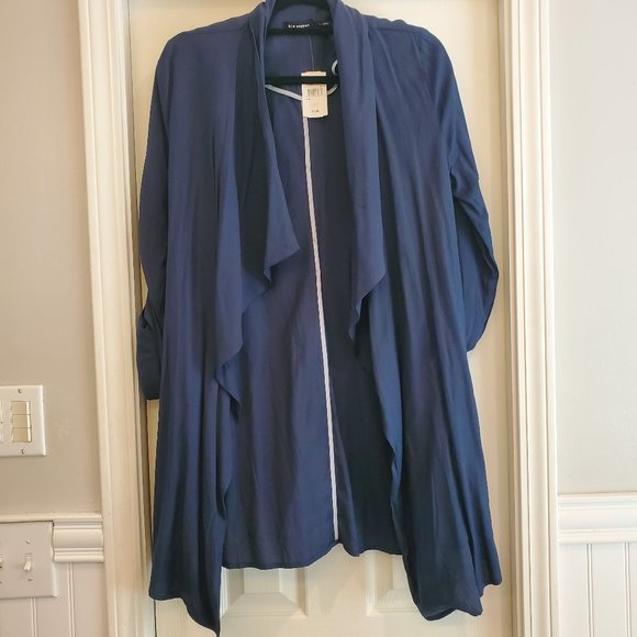 Blu Pepper duster jacket New With Tags Size Large - Picture 1 of 4